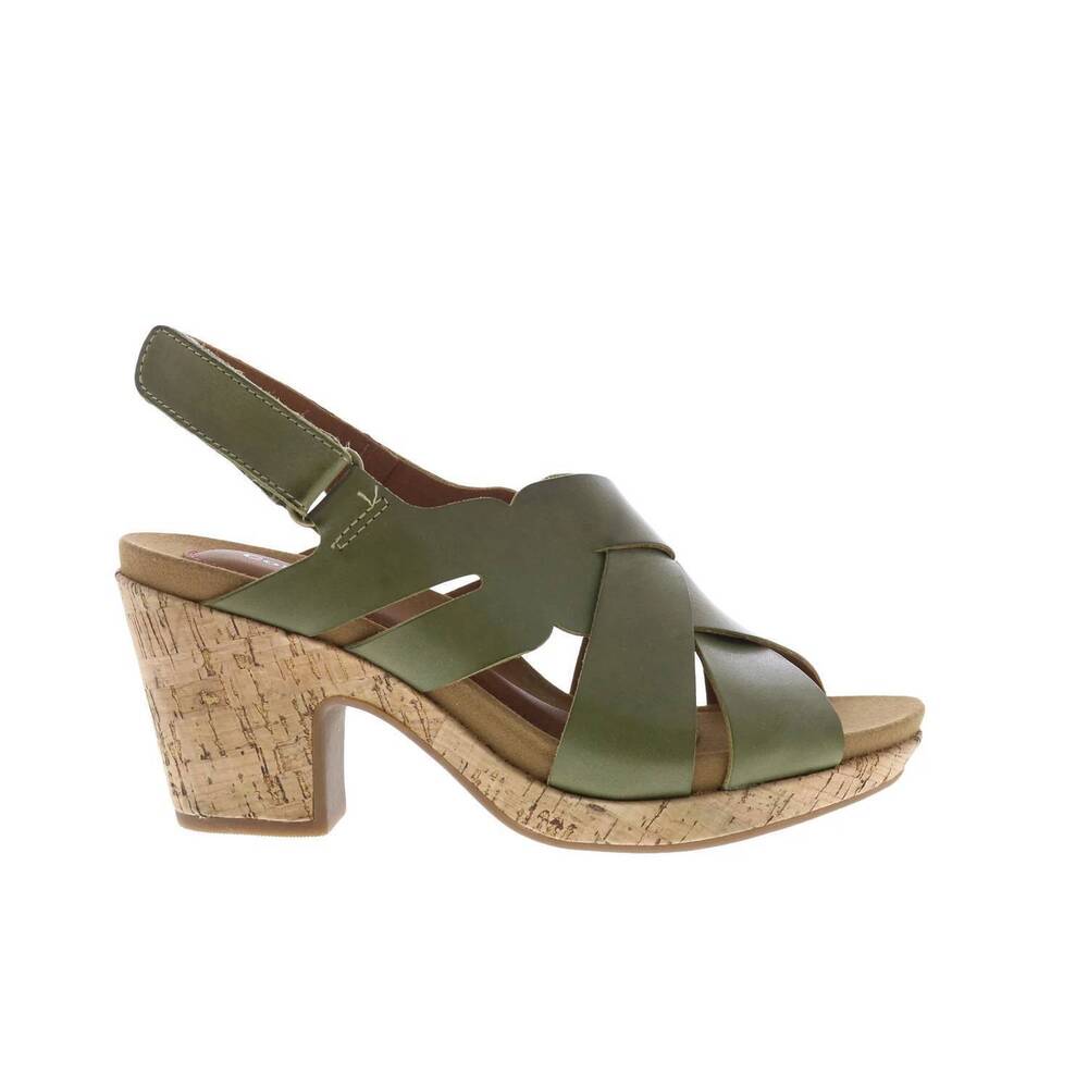 NEW COBB HILL women's alleah slingback sandal in green